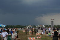 Willow Run Airport (YIP) - The microburst thunderstorm that almost came to the airshow, we never felt a drop but saw a lot of lightning - by Florida Metal