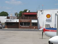 James M Cox Dayton International Airport (DAY) - Wright Brothers Aero Shell FBO-Frequency 131.85 - by Doug Robertson