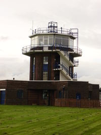 City Airport Manchester, Manchester, England United Kingdom (EGCB) - Barton's control tower which the oldest working control tower in the country. - by chris hall
