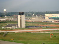 Springfield-branson National Airport (SGF) - Air Traffic Control Tower, from N2111Q - by Doug Robertson