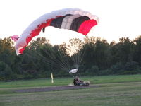 Hollands International Field Airport (85N) - Another successful tandem jump on a lazy Labor Day afternoon - by Jim Uber