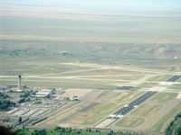 Albuquerque International Sunport Airport (ABQ) - ABQ on departure, taken from N2111Q, Beech BONANZA 36 - by Doug Robertson