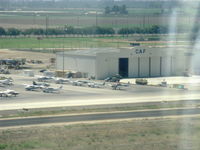 Camarillo Airport (CMA) - Commemorative Air Force Hangars, Southern California Wing from BONANZA N2111Q - by Doug Robertson