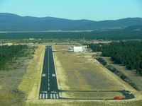 Lake County Airport (LXV) - Short Final RWY 34 at Leadville - by Victor Agababov