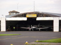 Peterborough Business Airport - Aerolease Engineering hangar at Conington - by chris hall