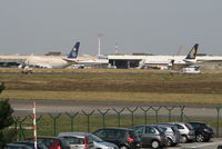 Brussels Airport, Brussels / Zaventem   Belgium (BRU) - cargos parked on apron - by Daniel Vanderauwera