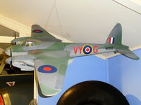 NONE Airport - nice model of a DH Mosquito on display at the Fenland & West Norfolk Aviation Museum - by chris hall