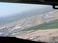 Phoenix Goodyear Airport (GYR) - Right base to runway 21 at Goodyear - by John J. Boling