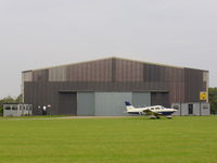 Fowlmere Airport - The main hangar at Fowlmere - by chris hall