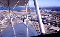 San Francisco International Airport (SFO) - SFO Terminal area from a 1928 Boeing 40C. - by Bill Larkins