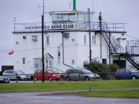 Leicester Airport, Leicester, England United Kingdom (EGBG) - The Tower and club house at the Leicestershire Aero Club. - by chris hall
