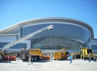 Indianapolis International Airport (IND) - The new terminal from the tarmac on the community day weekend. - by IndyPilot63