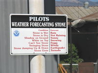 Santa Paula Airport (SZP) - SZP's New Weather Bureau - by Doug Robertson