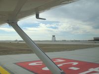 Rapid City Regional Airport (RAP) - After landing rwy 32. - by Victor Agababov