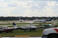 Executive Airport (ORL) - Line up of departing aircraft after NBAA's last day - by Florida Metal