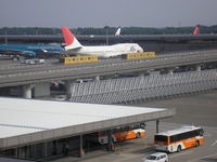 Narita International Airport (New Tokyo), Narita, Chiba Japan (NRT) - Transfer train between buildings , Tokyo Narita Airport - by Henk Geerlings