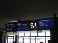 Narita International Airport (New Tokyo), Narita, Chiba Japan (NRT) - Flight information at the gate - by Henk Geerlings