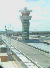 Paris Orly Airport, Orly (near Paris) France (LFPO) - Tower at Paris Orly - by Ingo Warnecke