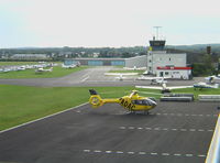 Bonn-Hangelar Airport, Sankt Augustin Germany (EDKB) - Bonn/Hangelar - tower, hangars, apron - by Ingo Warnecke