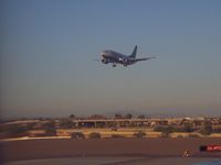 Palm Springs International Airport (PSP) - Ameican West 737  - by rupert2829