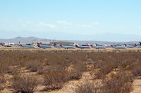 Mojave Airport (MHV) - Mojave desert storage/scrap yard - by Micha Lueck