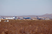 Mojave Airport (MHV) - Mojave desert storage/scrap yard - by Micha Lueck