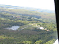 Cherry Ridge Airport (N30) - Coming from the west, we were on downwind before we saw the airport.  Had to make a pretty quick turn to get on the downwind leg.  We did it though. - by Sam Andrews