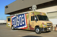 Dallas/fort Worth International Airport (DFW) - USO mobile canteen. Used to support the troops returning from overseas.  - by Zane Adams