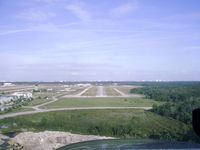 Daytona Beach International Airport (DAB) - On approach to Daytona after a long flight from MTH - by Skogkledde