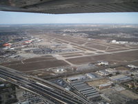 San Antonio International Airport (SAT) - Looking NNW - by P Dolan