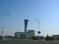 Jinan Yaoqiang Airport - Jinan Tower from landside. - by John J. Boling