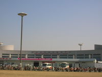 Jinan Yaoqiang Airport - Cargo Center at Jinan Airport - by John J. Boling
