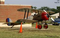 Langley Afb Airport (LFI) - Nieuport 28 replica in the 94th Pursuit Sqdn colors.  Nice touch of history, one of the first types flown by the 1st Pursuit Group - by Paul Perry