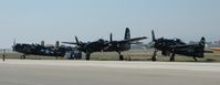 Camarillo Airport (CMA) - Line up of Grumman aircraft - by Todd Royer