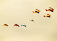 Goodwood Airfield - THE TIGER CLUB AT GOODWOOD AIRSHOW 1986 - by BIKE PILOT