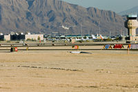 North Las Vegas Airport (VGT) - Late afternoon-VGT - by Geoff Smith