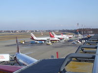 Tegel International Airport (closing in 2011), Berlin Germany (EDDT) - Berlin Tegel, aircraft at the eastern apron - by Ingo Warnecke