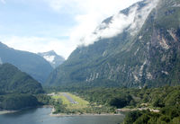 Minuteman Lake Seaplane Base (MFN) - Approaching Milford Sound. - by Andreas Müller