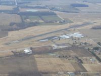 Galion Municipal Airport (GQQ) - Looking north from 2500' - by Bob Simmermon