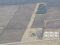 Horning Airport (OH21) - Looking north from 2500' - by Bob Simmermon