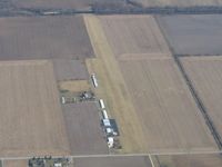 Mad River Inc Airport (I54) - Looking east from 5500' - by Bob Simmermon