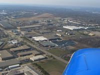 Blue Ash Airport, Cincinnati, Ohio United States (ISZ) - Approaching from the NE - by Bob Simmermon