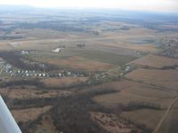 Ross County Airport (RZT) - Left downwind for RWY 5 - by Bob Simmermon