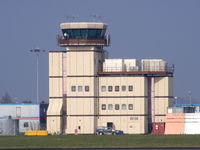 Liverpool John Lennon Airport, Liverpool, England United Kingdom (EGGP) - The old tower at Liverpool Airport - by Chris Hall