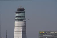 Vienna International Airport, Vienna Austria (LOWW) - Tower with Korean Cargo - by Delta Kilo