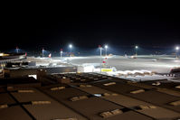 Vienna International Airport, Vienna Austria (VIE) - apron at night - by Juergen Postl