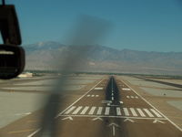 Palm Springs International Airport (PSP) - Short final runway 31L @ Palm Springs - by Frank C. Danesy