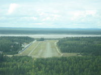 Delta Junction Airport (D66) - Final approach to Delta Junction (D66) - by Mike Wallette