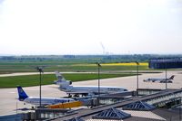Leipzig/Halle Airport, Leipzig/Halle Germany (EDDP) - South-western view from visitor´s terrace - by Holger Zengler
