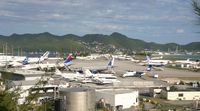 Princess Juliana International Airport, Philipsburg, Sint Maarten Netherlands Antilles (TNCM) - busy day at tncm - by daniel jef